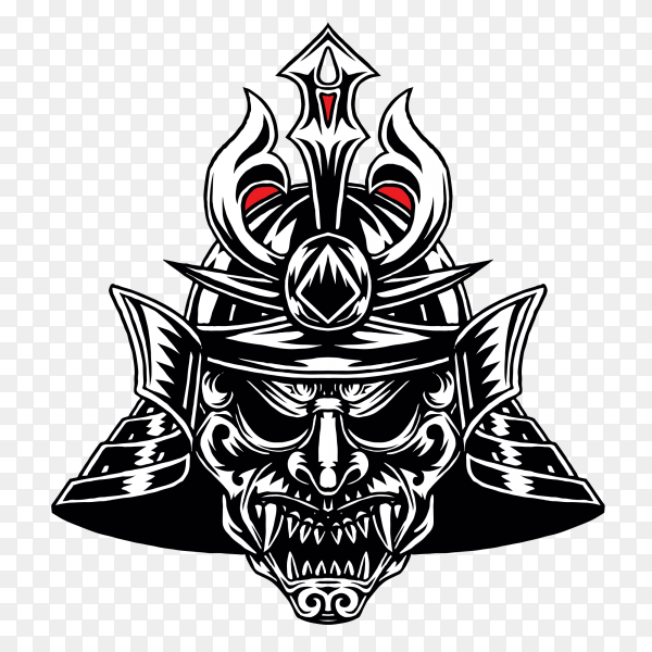 Detail Samurai Vector Png Nomer 2