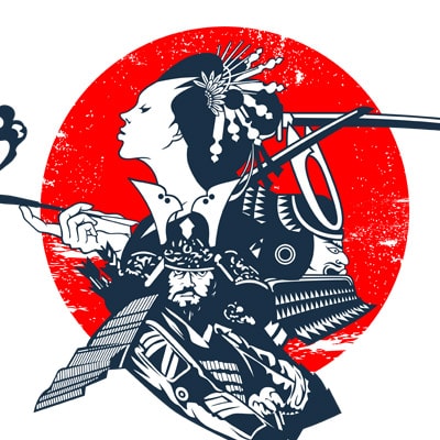 Detail Samurai Vector Png Nomer 19