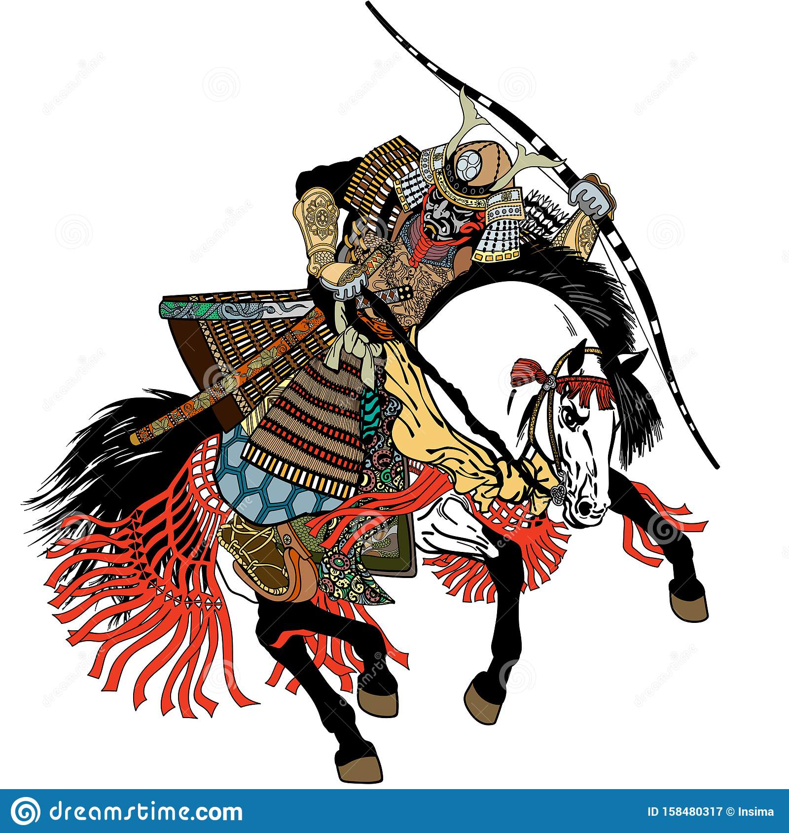 Detail Samurai War Horse Nomer 5