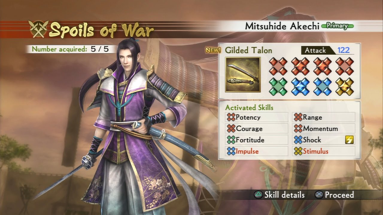 Detail Samurai Warriors 4 Mitsuhide Akechi Nomer 11