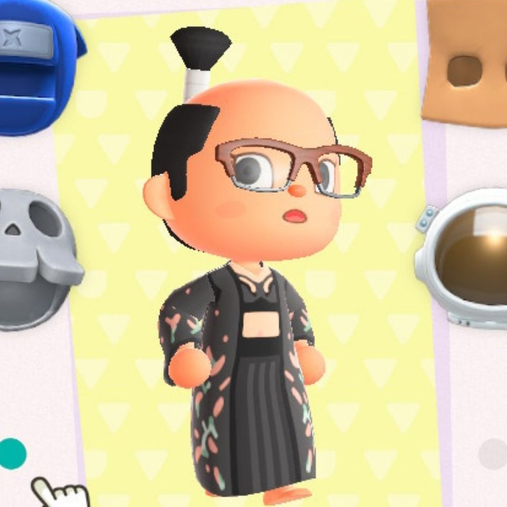 Detail Samurai Wig Animal Crossing Nomer 17