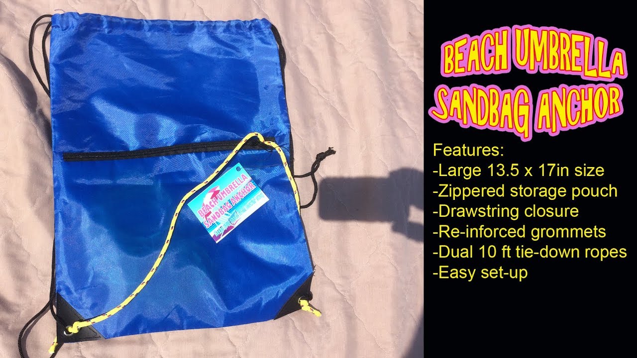 Detail Sand Bag Anchor For Beach Umbrella Nomer 6