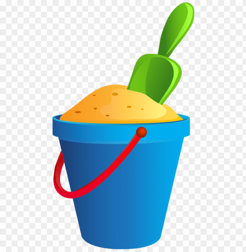 Detail Sand Bucket And Shovel Clipart Nomer 29