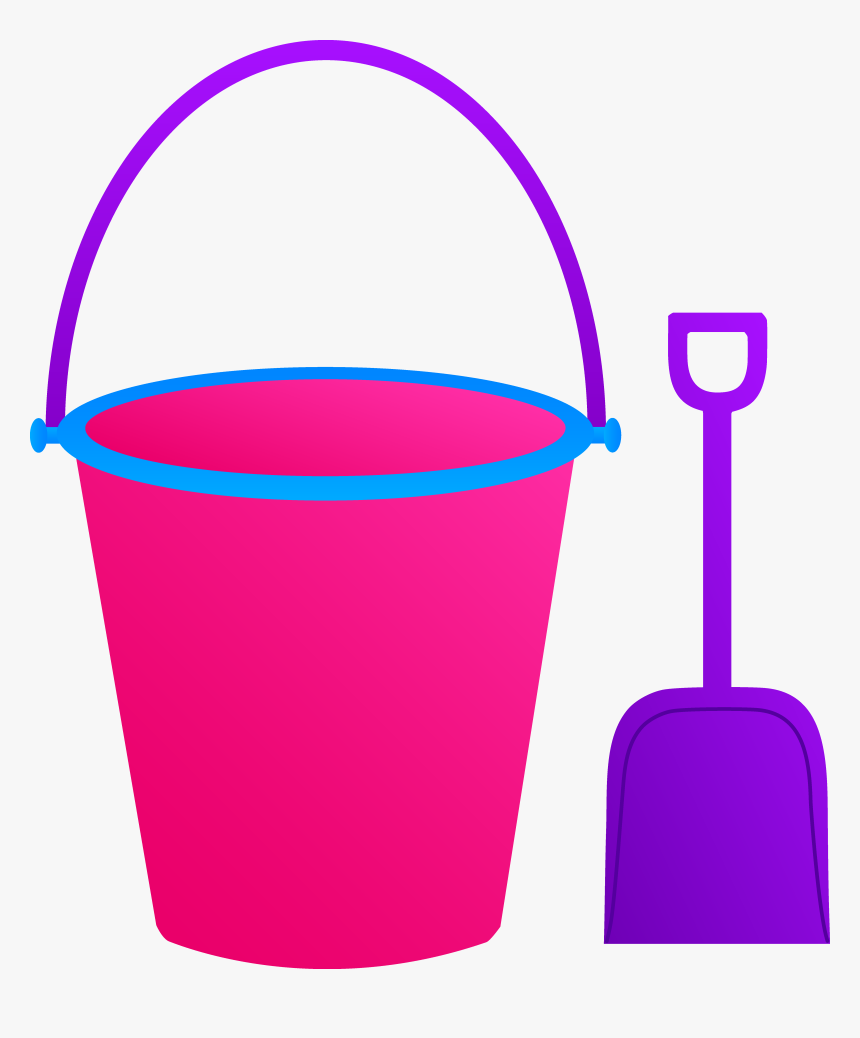 Detail Sand Bucket And Shovel Clipart Nomer 6