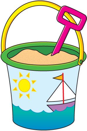 Detail Sand Bucket Clipart Nomer 2