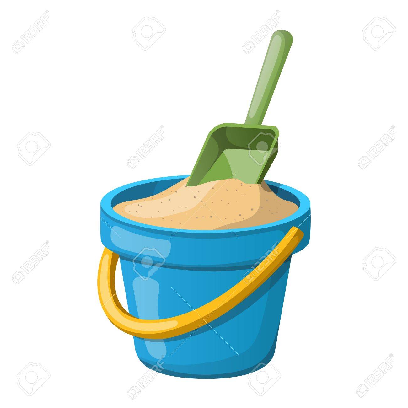 Detail Sand Bucket Clipart Nomer 32