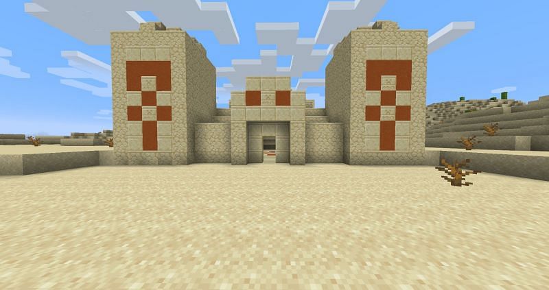 Detail Sand Pyramid Minecraft Nomer 3