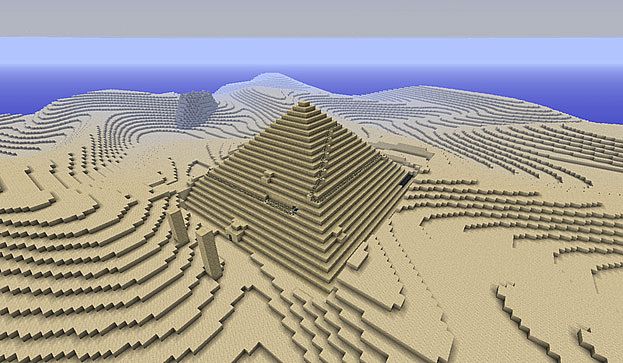 Detail Sand Pyramid Minecraft Nomer 8