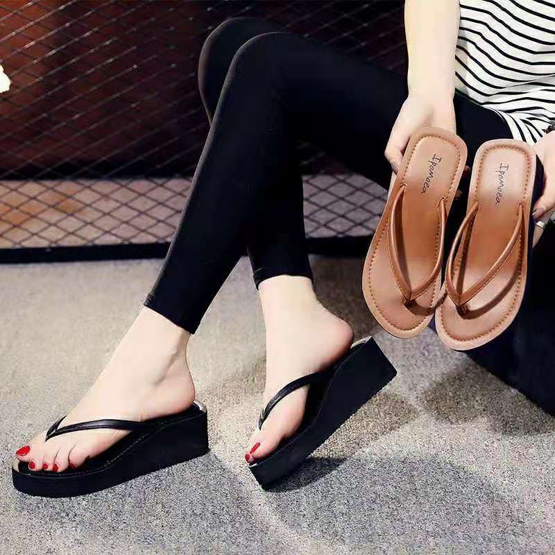 Detail Sandal Jepit Tinggi Wanita Nomer 3