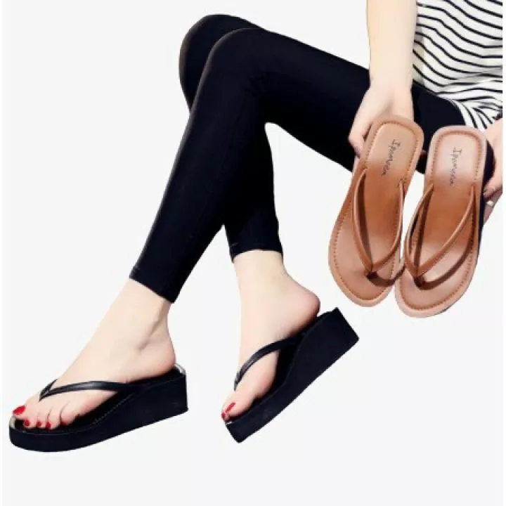 Detail Sandal Jepit Tinggi Wanita Nomer 21