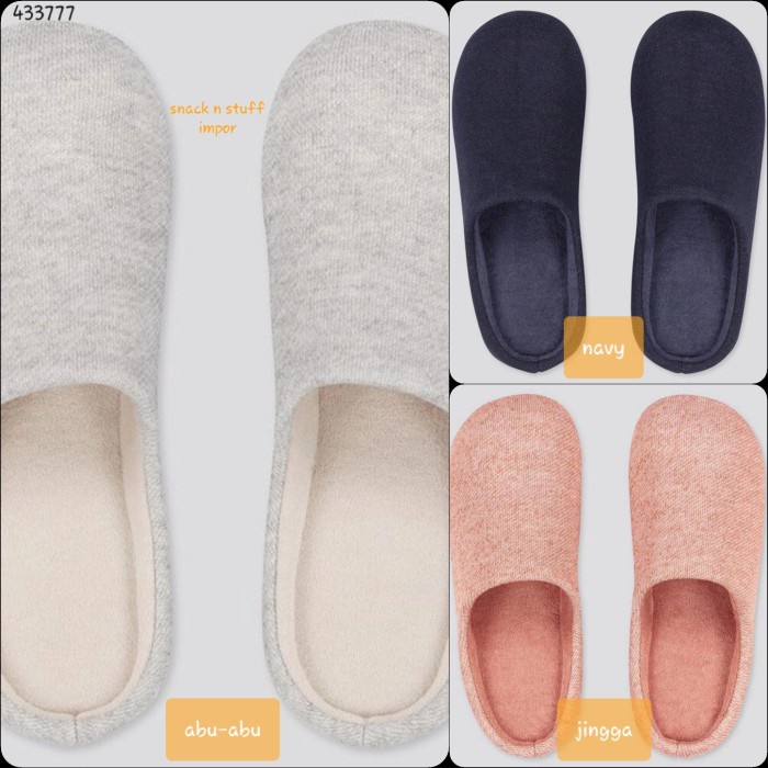 Detail Sandal Rumah Uniqlo Nomer 20