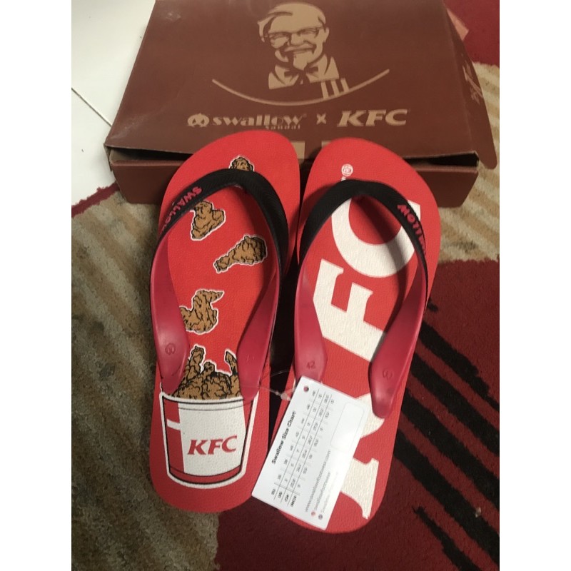 Detail Sandal Swallow X Kfc Nomer 4