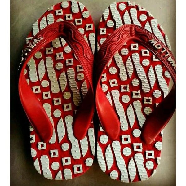 Detail Sandal Ukir Batik Nomer 52