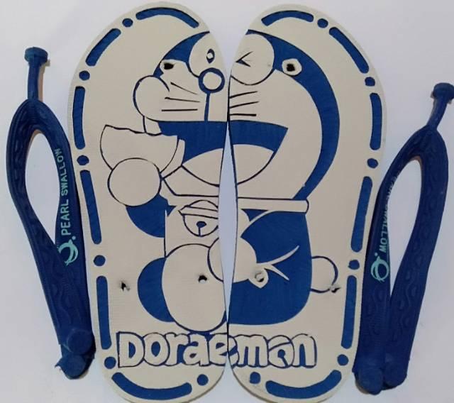 Detail Sandal Ukir Doraemon Nomer 12