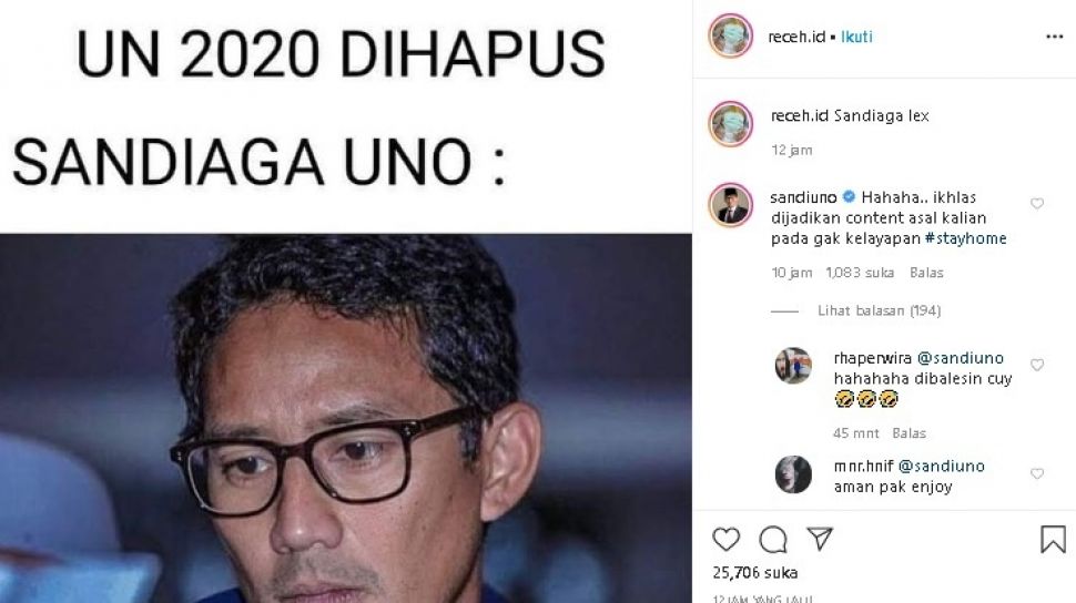 Sandiaga Uno Meme - KibrisPDR