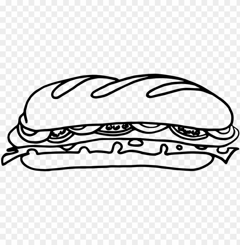 Detail Sandwich Transparent Background Nomer 44