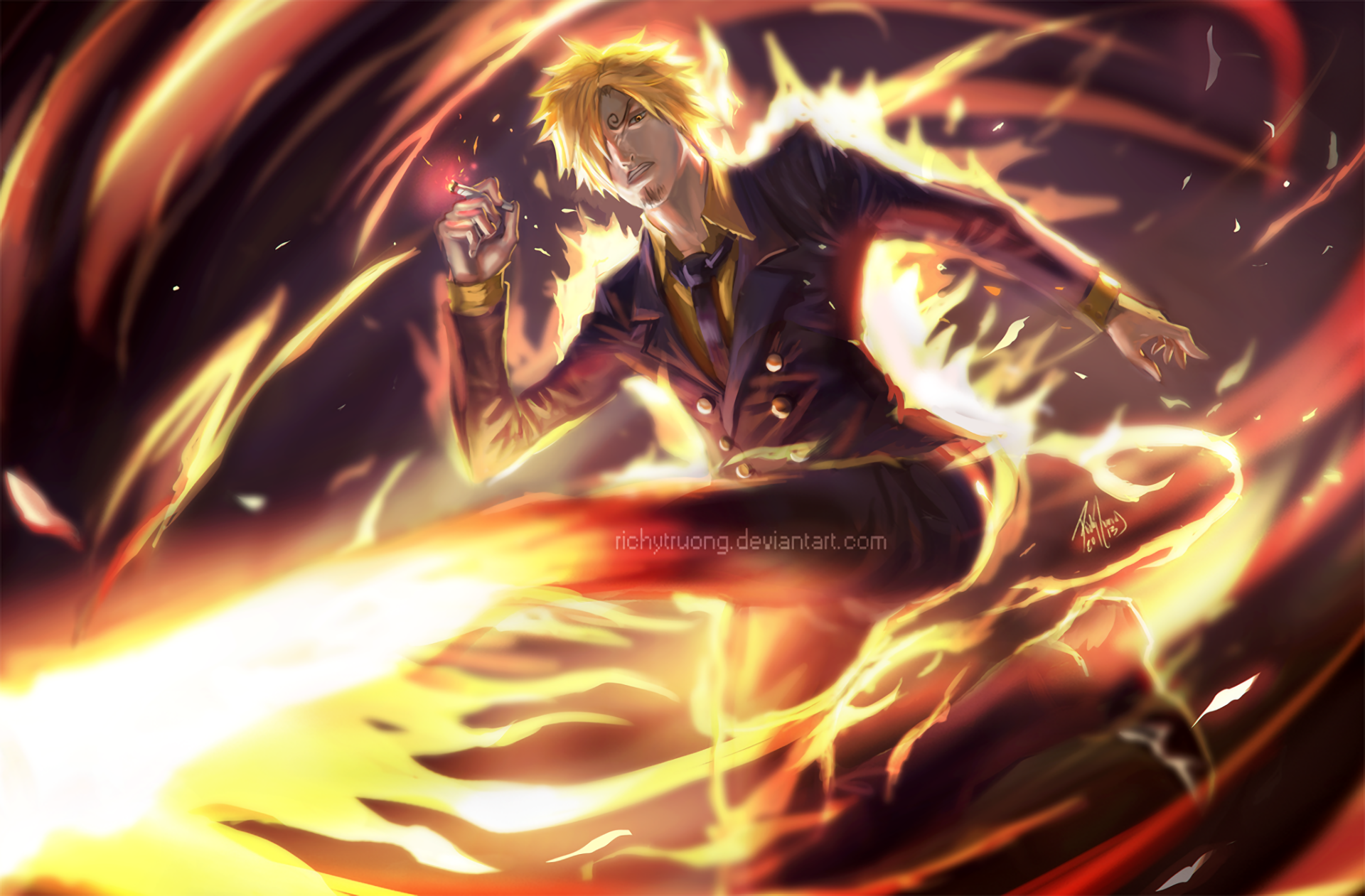 Detail Sanji Wallpaper Nomer 23