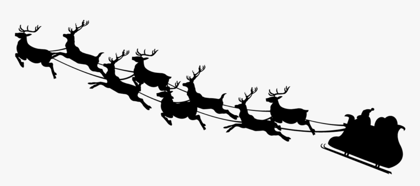 Detail Santa And Deer Png Nomer 6