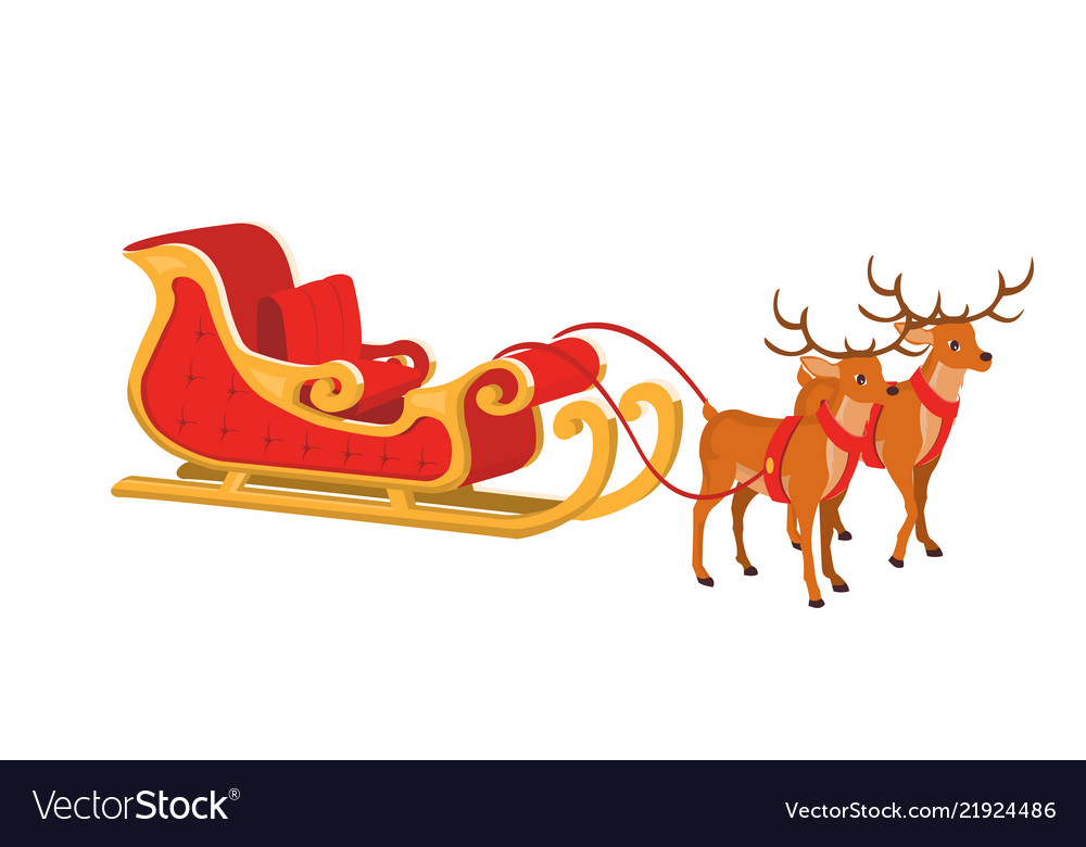 Detail Santa And Sleigh Pictures Nomer 18