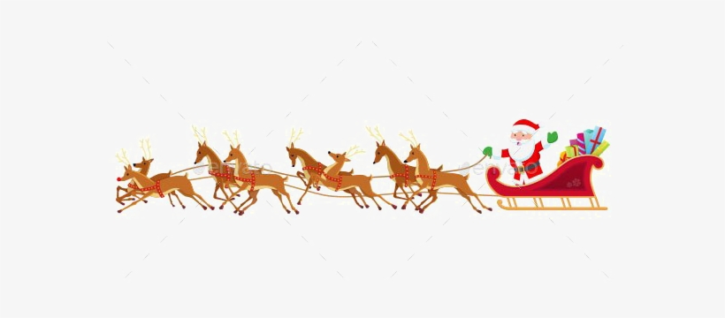 Detail Santa And Sleigh Png Nomer 17