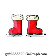 Detail Santa Boots Clipart Nomer 25