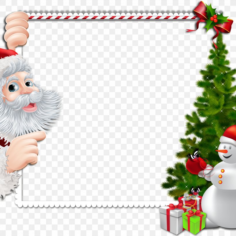 Detail Santa Claus Border Design Nomer 15