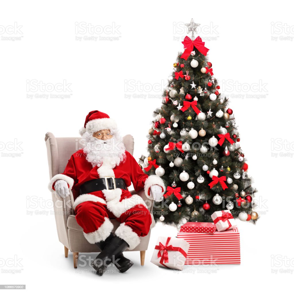 Detail Santa Claus Dan Pohon Natal Nomer 9