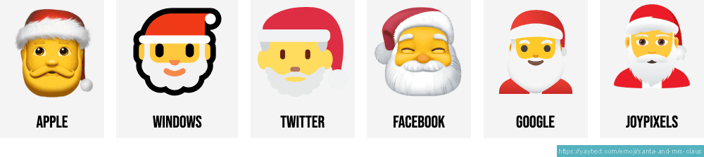 Detail Santa Claus Emoji Nomer 38