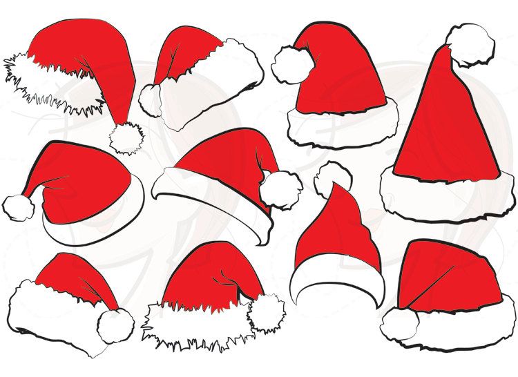 Detail Santa Claus Hat Nomer 47