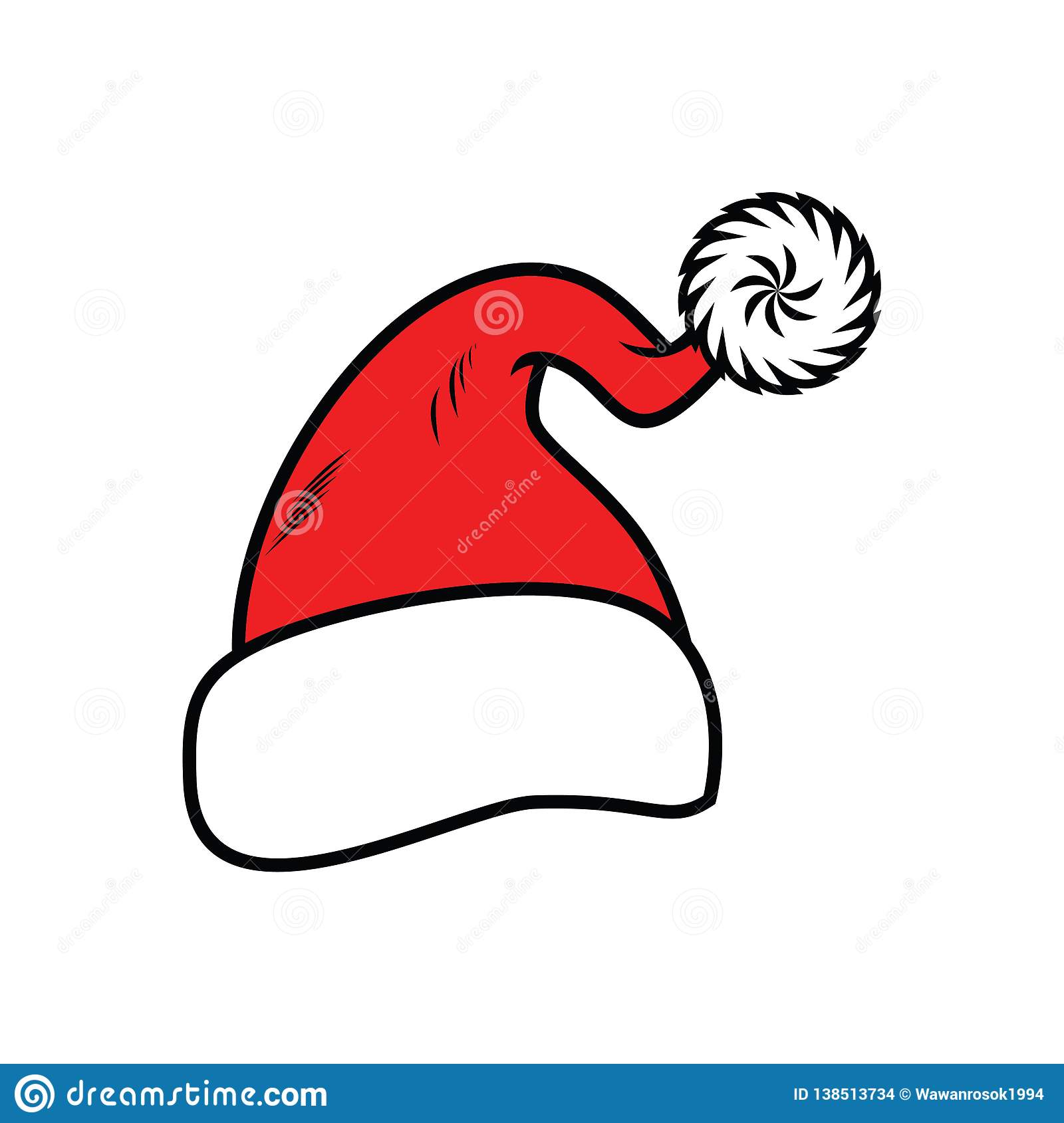 Detail Santa Claus Hat Transparent Background Nomer 49