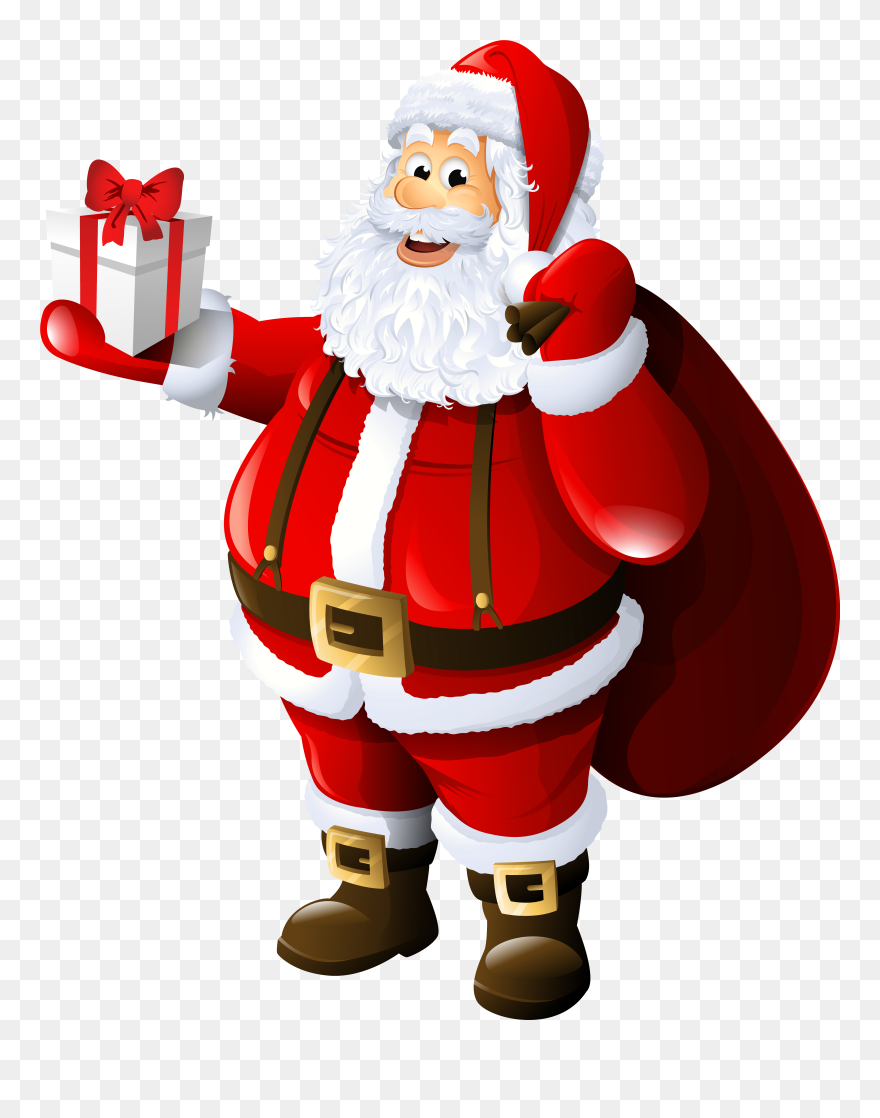 Detail Santa Claus Png Transparent Nomer 5