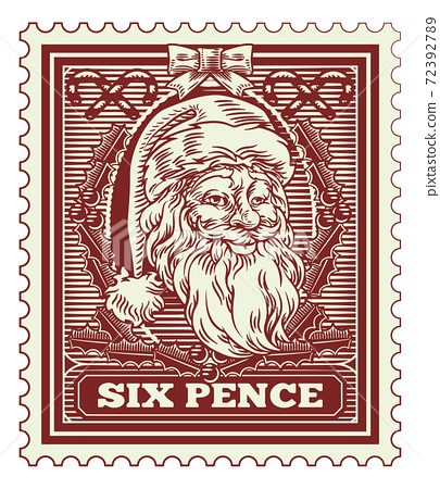 Detail Santa Claus Postage Stamps Nomer 7