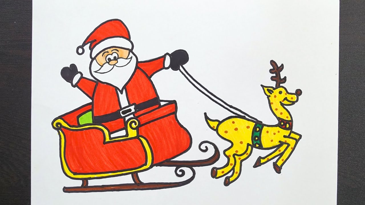 Detail Santa Claus Reindeer Pictures Nomer 48