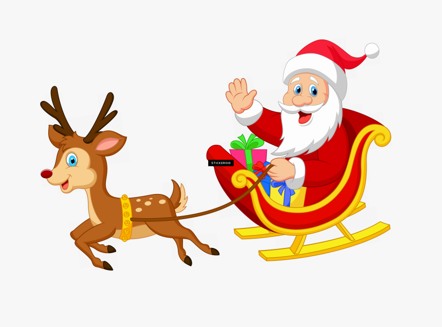 Detail Santa Claus Sleigh Png Nomer 27