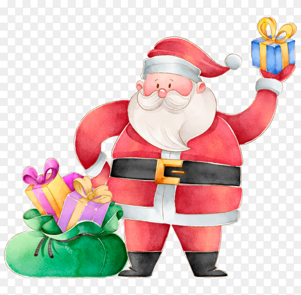 Detail Santa Claus Vector Png Nomer 53