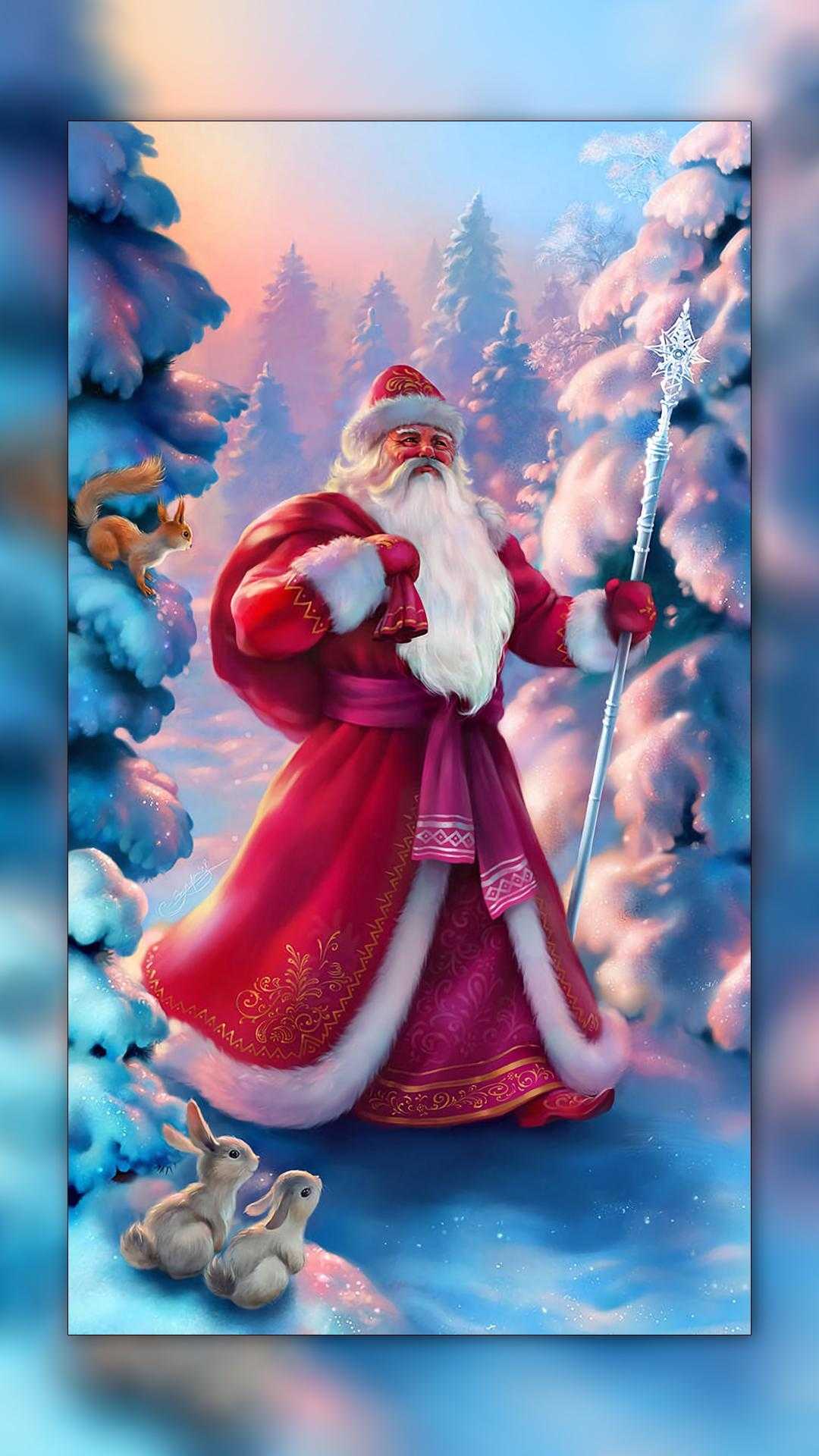 Detail Santa Claus Wallpaper Hd Nomer 5