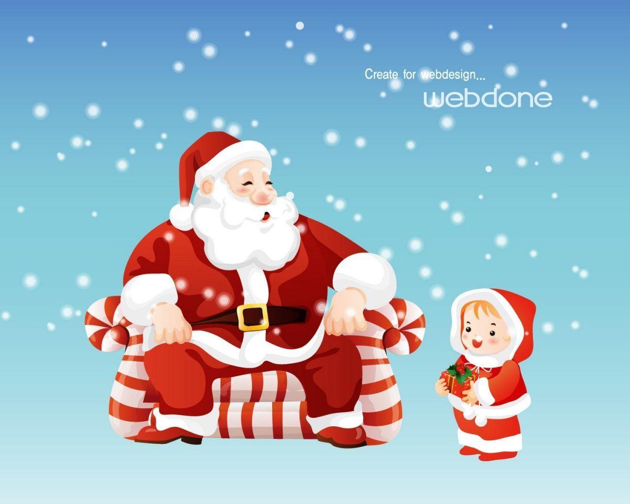 Detail Santa Claus Wallpaper Hd Nomer 6