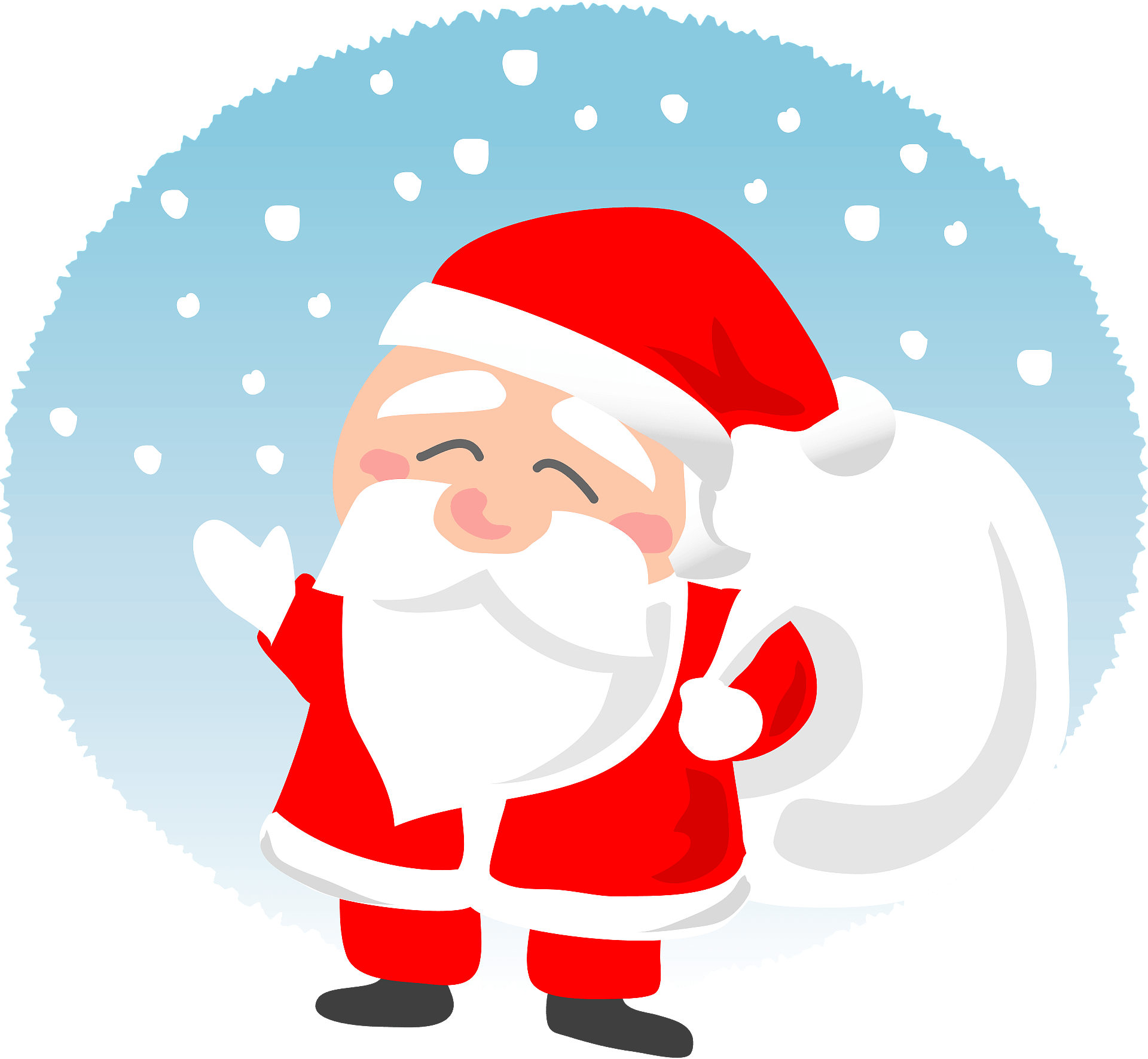 Detail Santa Clause Clip Art Nomer 29