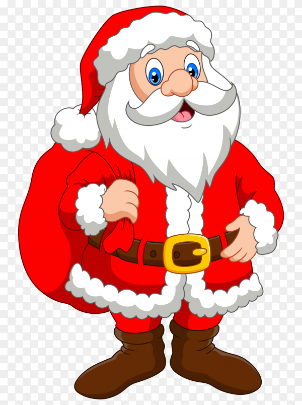 Detail Santa Clause Clip Art Nomer 6