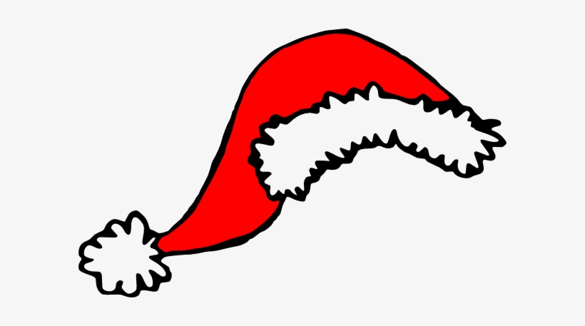 Detail Santa Hat And Beard Clipart Nomer 37