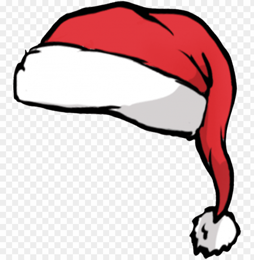 Detail Santa Hat Clipart No Background Nomer 29