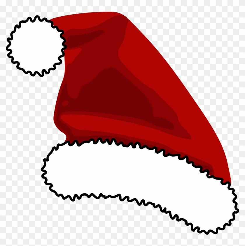 Detail Santa Hat Clipart No Background Nomer 33