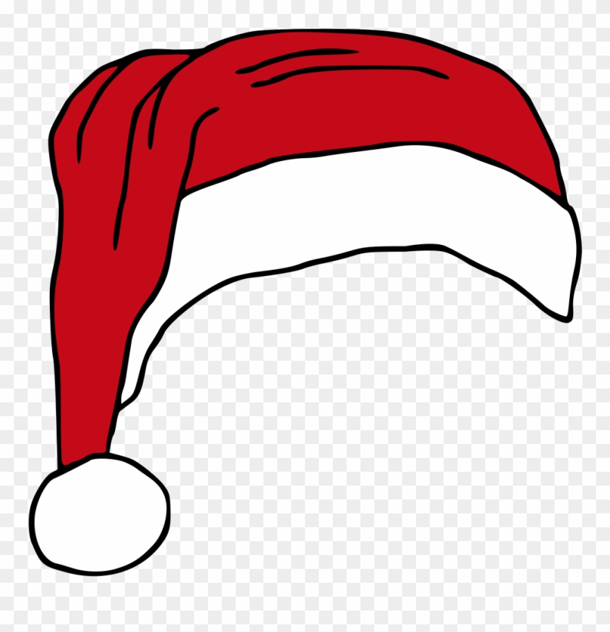 Detail Santa Hat Vector Nomer 25