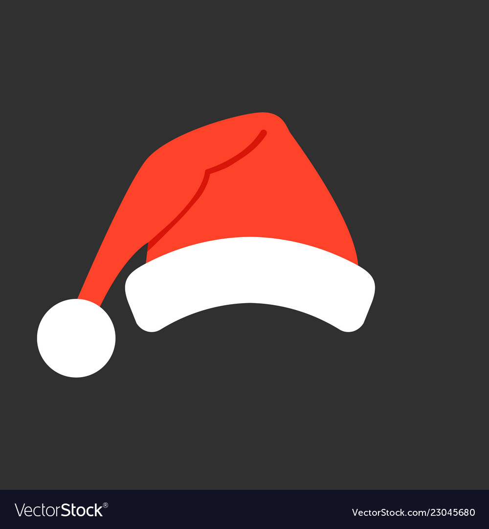 Detail Santa Hat Vector Nomer 30