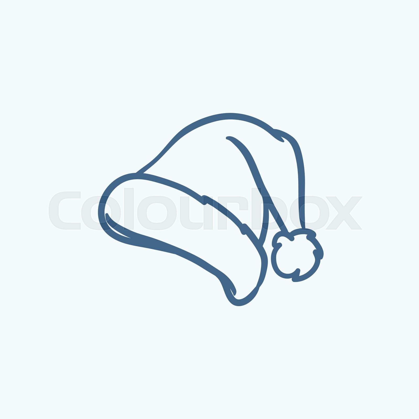 Detail Santa Hat Vector Nomer 33