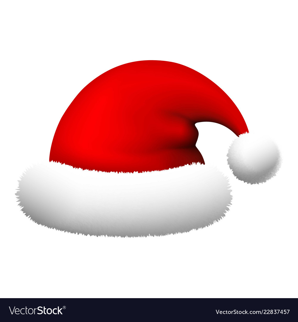Detail Santa Hat Vector Nomer 37