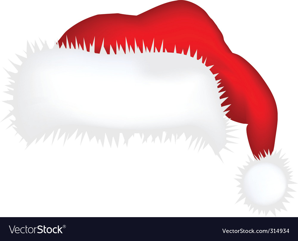 Detail Santa Hat Vector Nomer 38