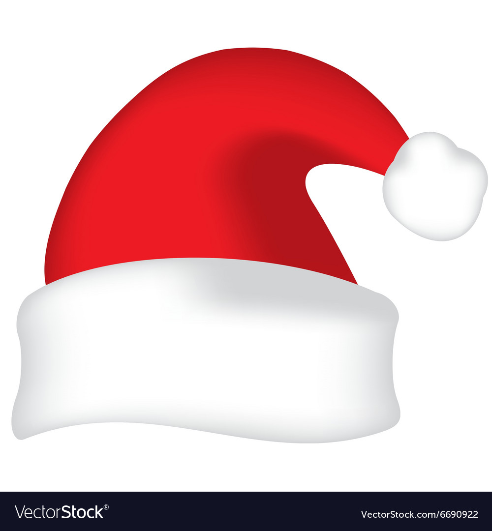 Detail Santa Hat Vector Nomer 5