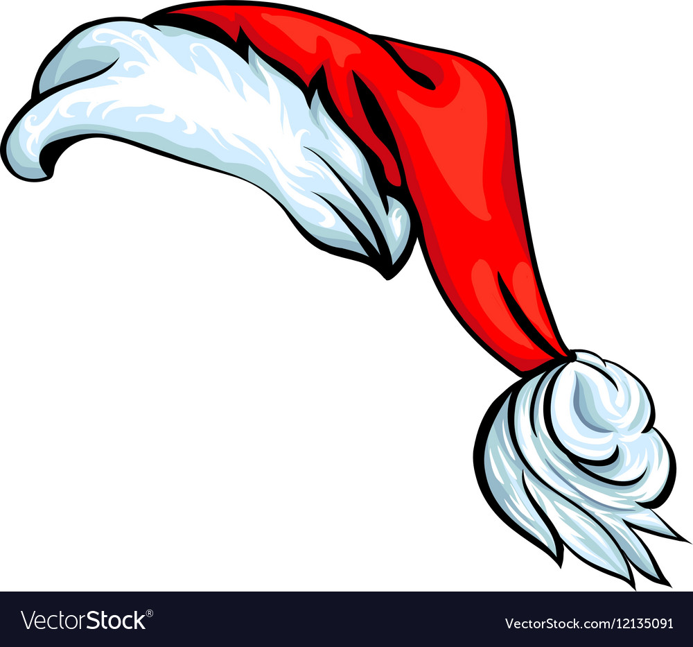 Detail Santa Hat Vector Nomer 41