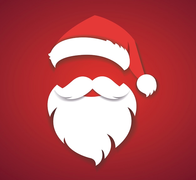 Detail Santa Hat Vector Nomer 43